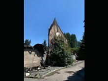 The remains of St. George Coptic Orthodox Church, Surrey, BC